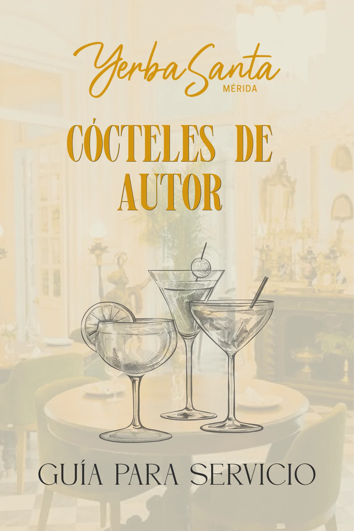 Guía de cócteles de autor